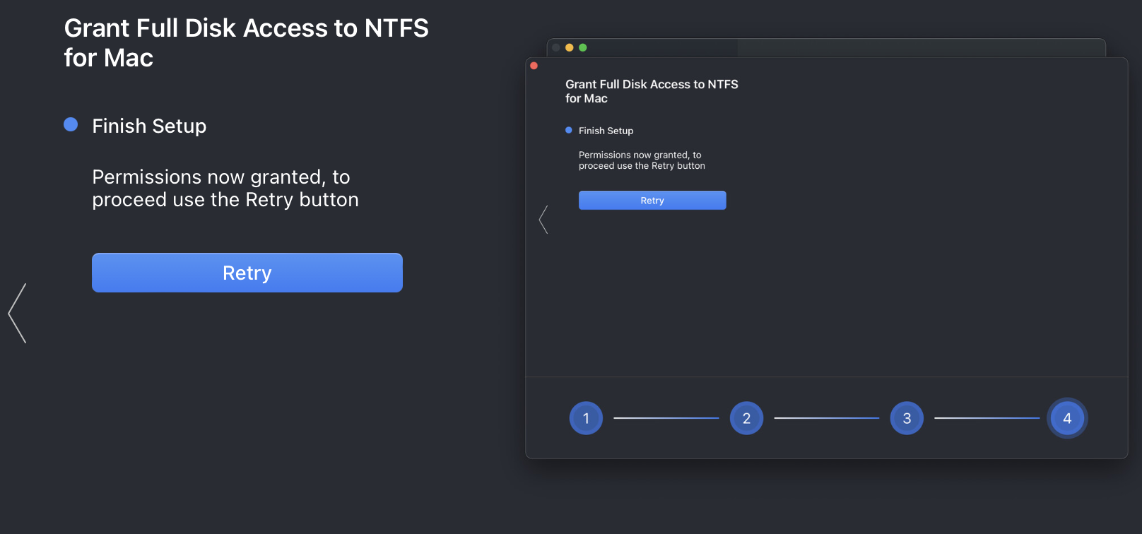 Grant Full Disk Access&quot; screen won&rsquo;t disappear after updating to 